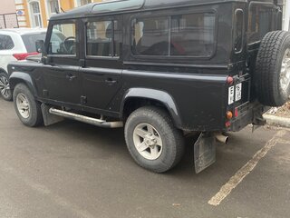 2008 Land Rover Defender 110 I Рестайлинг, чёрный, 2300000 рублей, вид 4