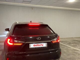 2017 Lexus RX 200t IV, чёрный, 3300000 рублей, вид 3