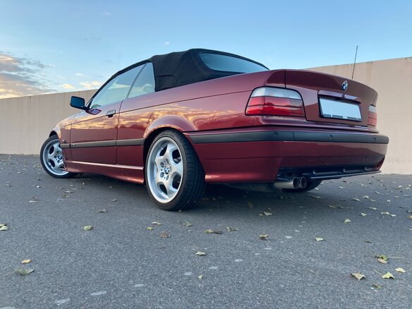 1995 BMW 3 серии 318i III (E36), пурпурный, 1550000 рублей - вид 26