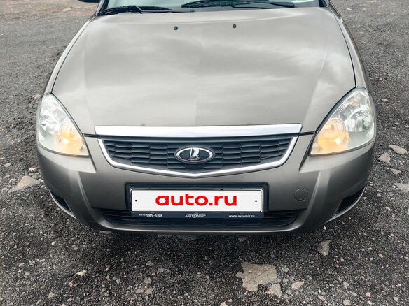 2015 Lada (ВАЗ) Priora I Рестайлинг, коричневый, 550000 рублей - вид 1