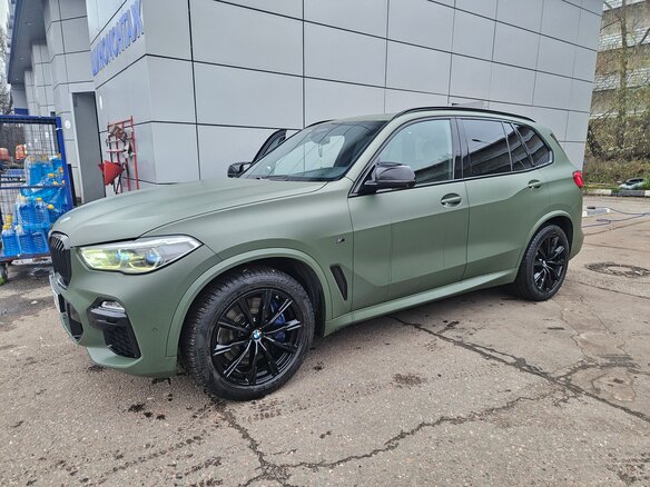 2019 BMW X5 M50d IV (G05/G18), зелёный, 5299000 рублей - вид 5