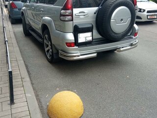 2008 Toyota Land Cruiser Prado 5-speed 120 Series Рестайлинг, серебристый, 2290000 рублей, вид 2