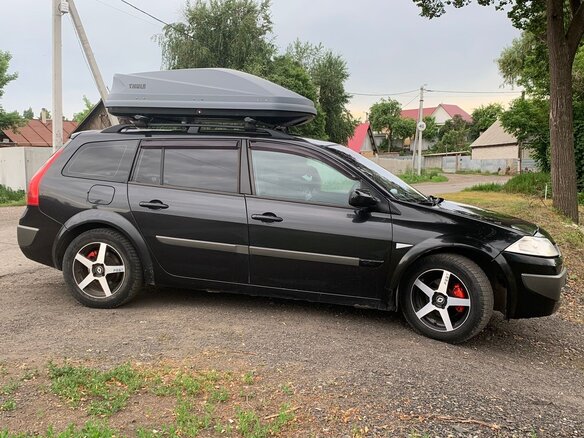 2006 Renault Megane II Рестайлинг, чёрный, 670000 рублей - вид 11
