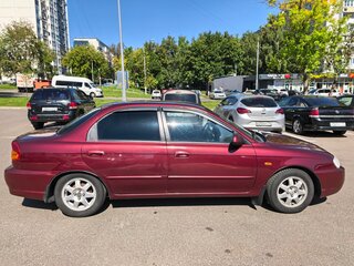 2009 Kia Spectra I Рестайлинг 2, красный, 460000 рублей, вид 4