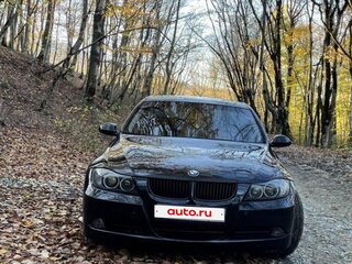 2007 BMW 3 серии 320i V (E90/E91/E92/E93), чёрный, 950000 рублей, вид 3