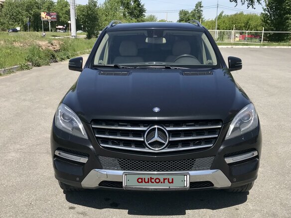 2012 Mercedes-Benz M-Класс 350 III (W166), чёрный - вид 1