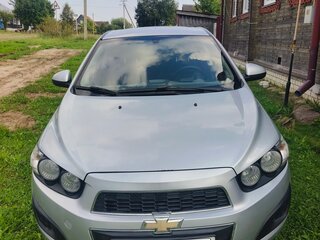 2012 Chevrolet Aveo II, серебристый, 535000 рублей, вид 1