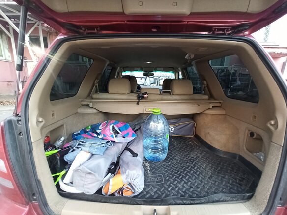 2003 Subaru Forester II, красный, 749000 рублей - вид 9