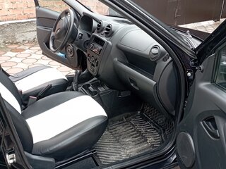 2013 Lada (ВАЗ) Granta I, чёрный, 450000 рублей, вид 4