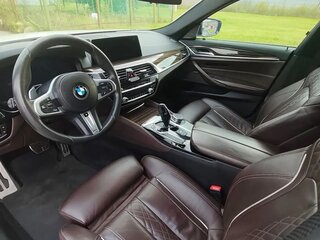 2019 BMW 5 серии 520i VII (G30/G31/G38), белый, 2900000 рублей, вид 5