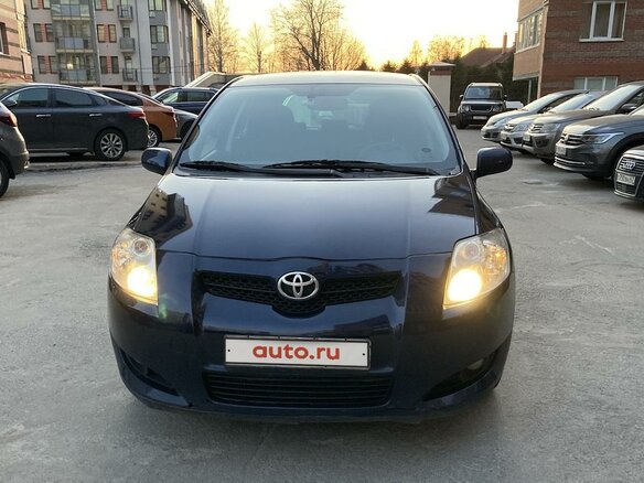 2008 Toyota Auris I, синий, 700000 рублей - вид 1
