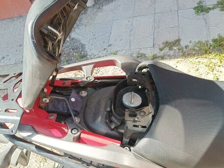 2012 Honda NC 700X, красный, 488000 рублей, вид 4