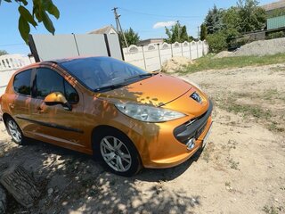 2007 Peugeot 207 I, оранжевый, 470000 рублей, вид 2