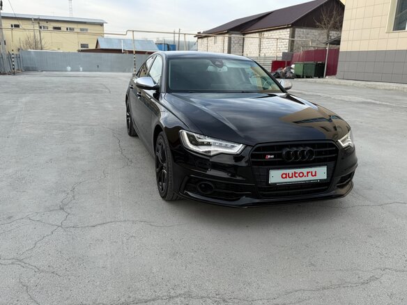 2014 Audi S6 IV (C7), чёрный, 3100000 рублей - вид 4