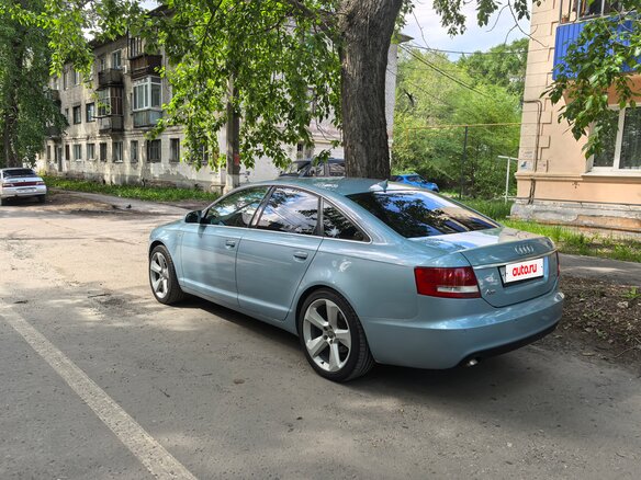 2008 Audi A6 III (C6), синий, 1200000 рублей - вид 4