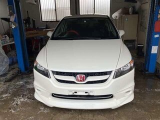2014 Honda Stream II Рестайлинг, белый, 980000 рублей, вид 3