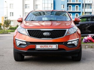 2014 Kia Sportage III Рестайлинг, оранжевый, 1100000 рублей, вид 4