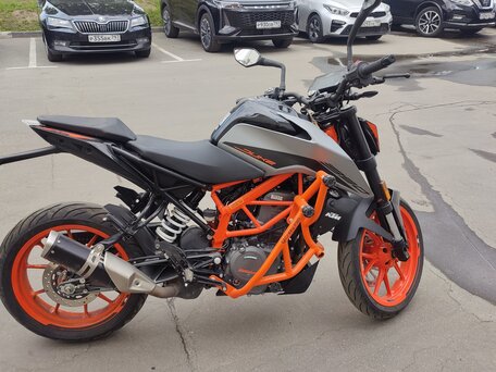 2021 KTM 390 Duke, оранжевый, 444000 рублей, вид 1