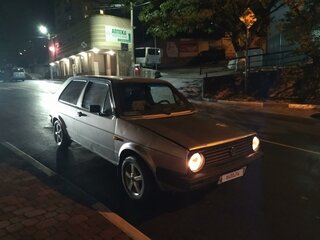 1986 Volkswagen Golf II, серебристый, 160000 рублей, вид 3