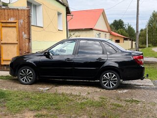 2020 Lada (ВАЗ) Granta I Рестайлинг, чёрный, 540000 рублей, вид 3