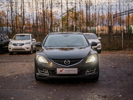 2008 Mazda 6 II (GH), чёрный, 590000 рублей, вид 3