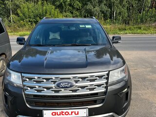 2018 Ford Explorer V Рестайлинг 2, серый, 2100000 рублей, вид 1