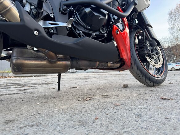2012 Kawasaki Z 1000, оранжевый, 990000 рублей - вид 13
