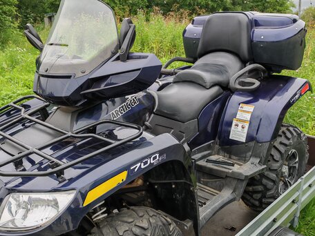 2013 Arctic Cat 700 Series, синий, 920000 рублей, вид 1