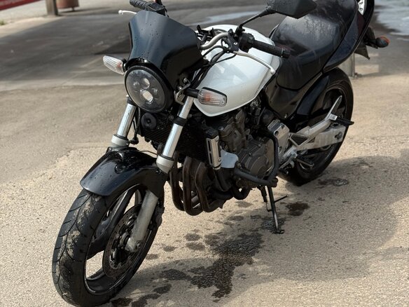 2001 Honda CB 600F Hornet, белый, 345000 рублей - вид 5