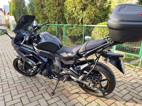 2012 Kawasaki ER-6F (Ninja 650R), чёрный, 519000 рублей, вид 2