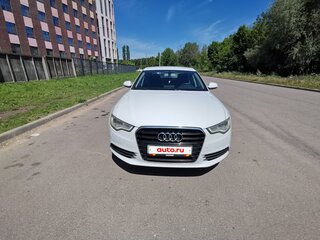 2013 Audi A6 IV (C7), белый, 1440000 рублей, вид 3