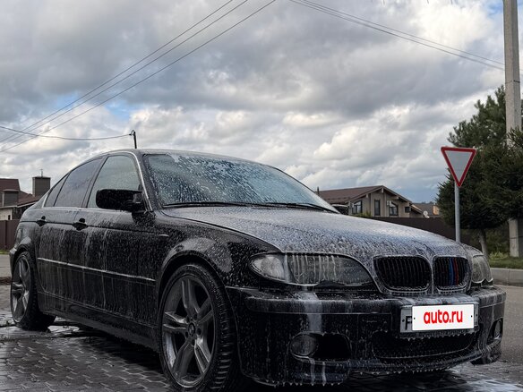 2004 BMW 3 серии 320i IV (E46) Рестайлинг, чёрный, 621000 рублей - вид 11