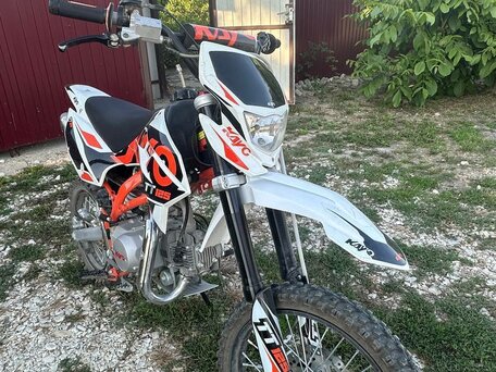 2024 Kayo Basic TT125EA, белый, 70000 рублей, вид 2