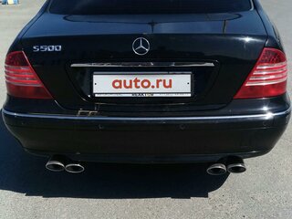2005 Mercedes-Benz S-Класс 350 IV (W220) Рестайлинг, чёрный, 1150000 рублей, вид 2