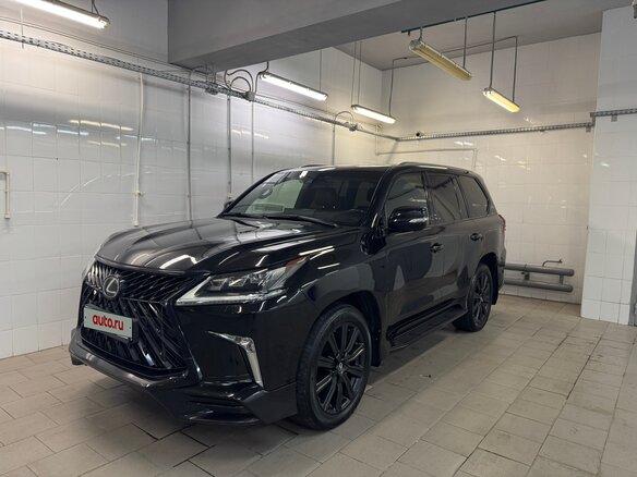 2018 Lexus LX 570 III Рестайлинг 2, чёрный, 8000000 рублей