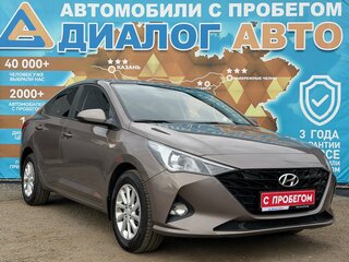 2021 Hyundai Solaris II Рестайлинг, серый, 1660000 рублей, вид 1