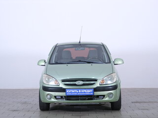 2007 Hyundai Getz I Рестайлинг, зелёный, 499000 рублей, вид 2