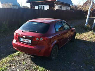 2006 Chevrolet Lacetti I, красный, 360000 рублей, вид 4