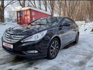 2011 Hyundai Sonata VI (YF), чёрный, 1200000 рублей, вид 1