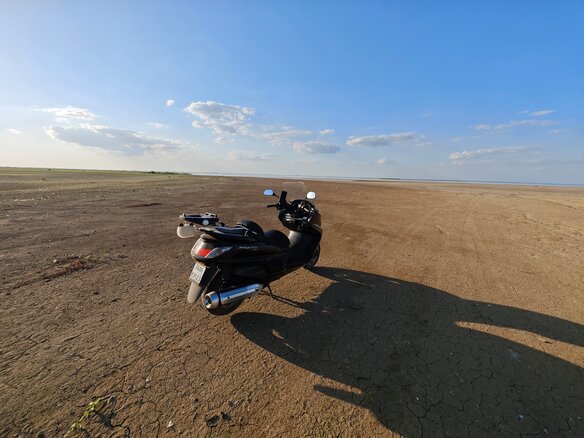 2006 Yamaha Majesty 400, чёрный, 250000 рублей - вид 10