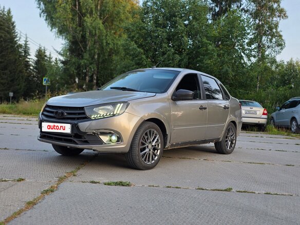 2021 Lada (ВАЗ) Granta I Рестайлинг, серый, 600000 рублей