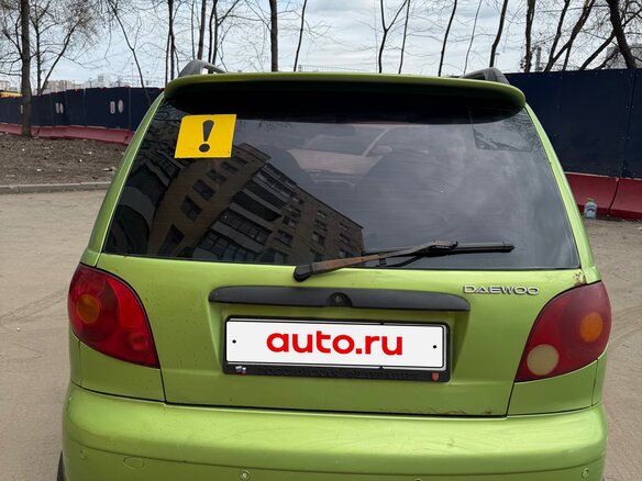 2007 Daewoo Matiz I Рестайлинг, зелёный, 125000 рублей - вид 5