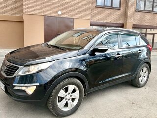 2012 Kia Sportage III, чёрный, 1050000 рублей, вид 1