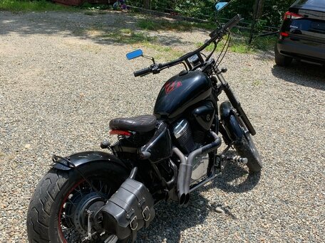 1998 Honda Steed 600, чёрный, 310000 рублей, вид 5