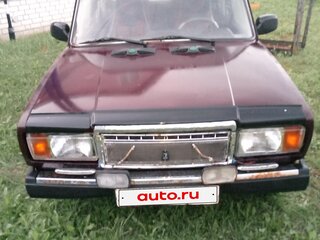 2006 Lada (ВАЗ) 2107, пурпурный, 55000 рублей, вид 3