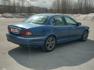 2002 Jaguar X-Type I, синий, 430000 рублей, вид 5