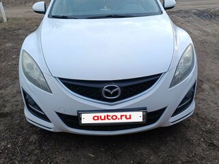 2011 Mazda 6 II (GH) Рестайлинг, белый, 650000 рублей, вид 2