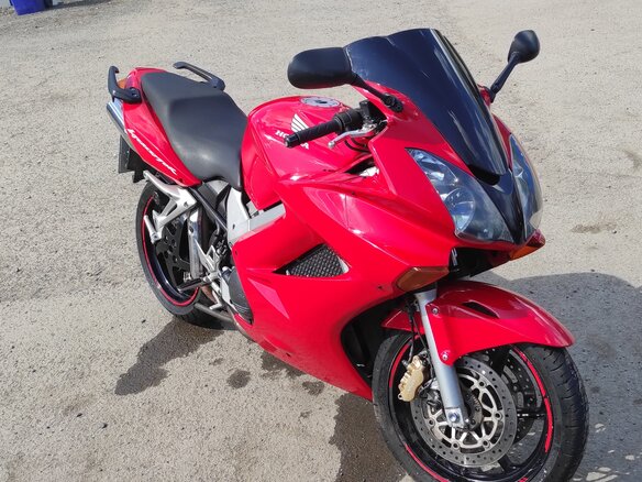 2003 Honda VFR 800, красный, 520000 рублей