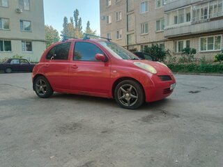 2002 Nissan March III (K12), красный, 298000 рублей, вид 3