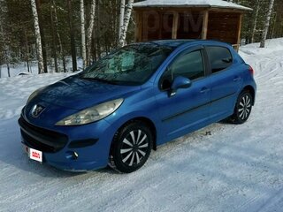 2009 Peugeot 207 I Рестайлинг, синий, 490000 рублей, вид 1